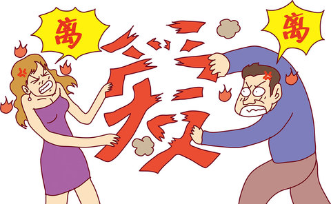 离婚案房子